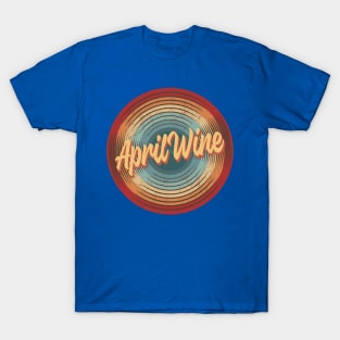 April Wine Vintage Circle T-Shirt